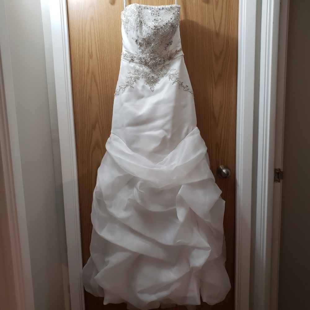 David Tutera White wedding dress